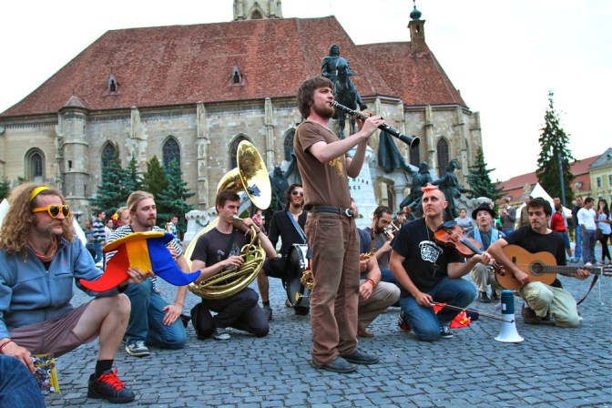 Lemon Bucket Orkestra take East European music, Toronto punk soul to Romania