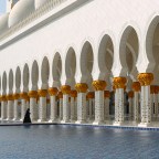 Reflecting on patterns of Islamic art at the Sheikh Zayed Mosque in Abu Dhabi