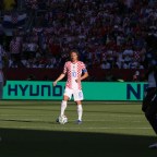 Modric plays 200th game for Croatia